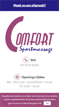 Mobile Screenshot of comfort-sportmassage.nl